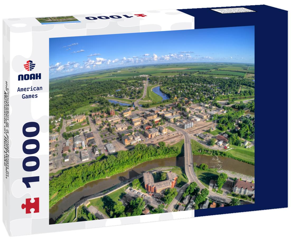 Noah Jigsaw Puzzle Crookston is a small town in the grasslands of northwestern Minnesota on Red Lake 1000 Pieces