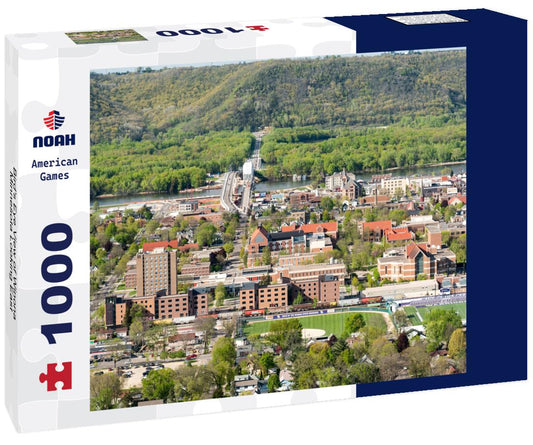 Noah Jigsaw Puzzle Bird's Eye View of Winona, Minnesota Looking East 1000 Pieces
