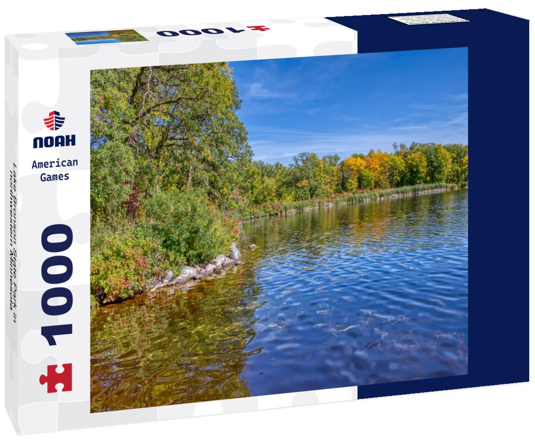 Noah Jigsaw Puzzle Lake Bronson State Park in northwestern Minnesota 1000 Pieces