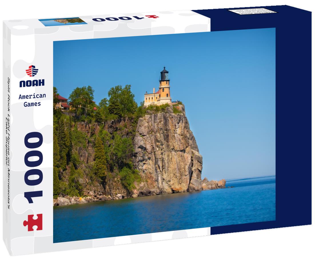 Noah Jigsaw Puzzle Split Rock Light House on Minnesota's Lake Superior 1000 Pieces