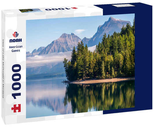 Noah Jigsaw Puzzle View of Lake McDonald in Montana 1000 Pieces