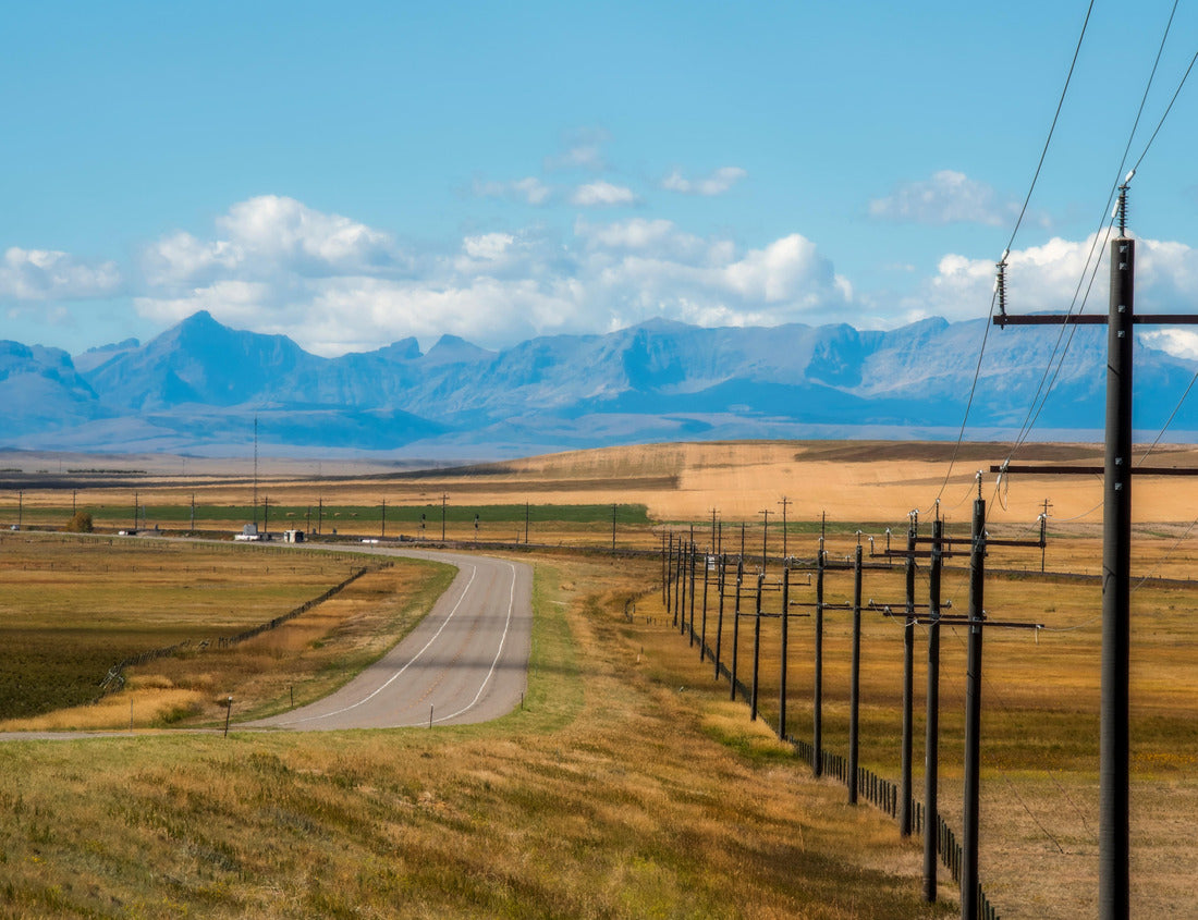 West of Cut Bank in Glacier County Montana 1000pc Puzzle