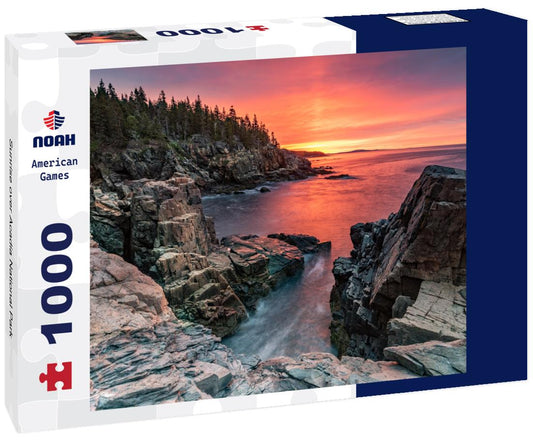 Noah Jigsaw Puzzle Sunrise over Acadia National Park 1000 Pieces