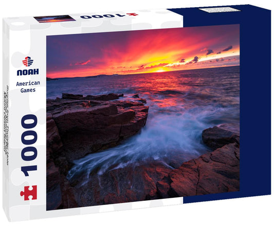 Noah Jigsaw Puzzle Sunrise from Thunder Hole, Acadia National Park, Mount Desert Island, Maine 1000 Pieces