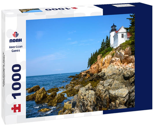 Noah Jigsaw Puzzle Historic lighthouse, Acadia National Park 1000 Pieces