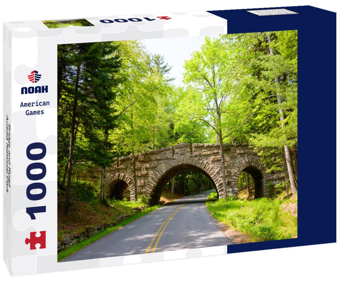 Noah Jigsaw Puzzle Bridge and Road, Acadia National Park 1000 Pieces