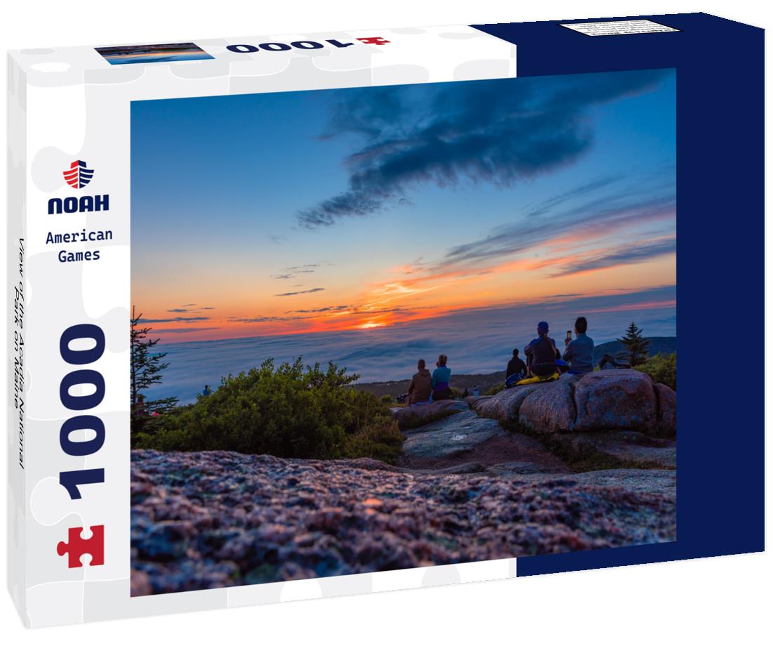 Noah Jigsaw Puzzle View of the Acadia National Park on Maine 1000 Pieces