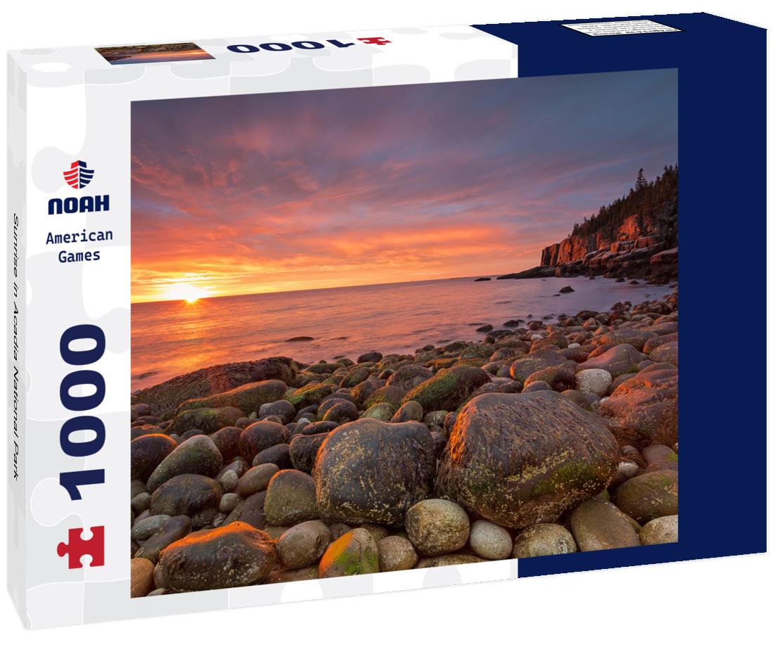 Noah Jigsaw Puzzle Sunrise in Acadia National Park 1000 Pieces