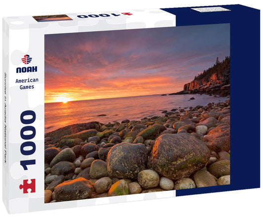 Noah Jigsaw Puzzle Sunrise in Acadia National Park 1000 Pieces