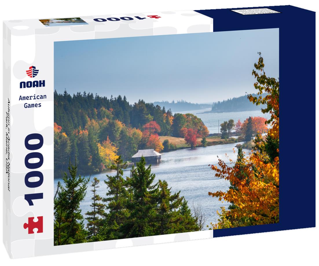 Noah Jigsaw Puzzle Autumn in Acadia National Park, Maine, USA 1000 Pieces