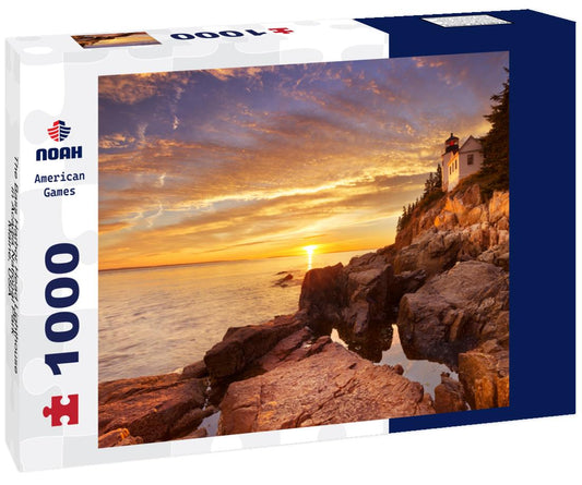 Noah Jigsaw Puzzle The Bass Harbor Head Lighthouse in Acadia National Park, Maine, USA 1000 Pieces