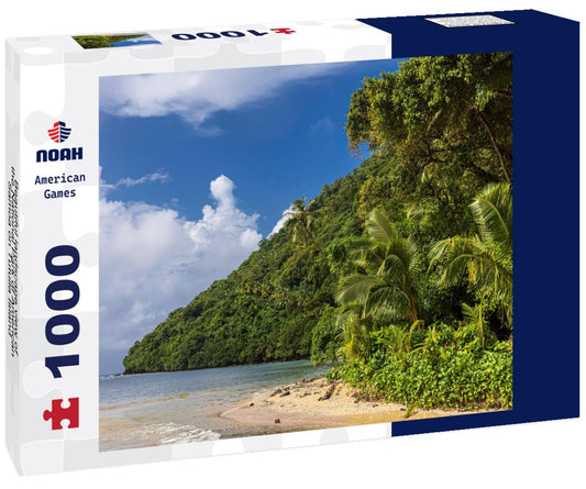 Noah Jigsaw Puzzle Beautiful landscape view of the National Park of American Samoa on Tutuila Island 1000 Pieces