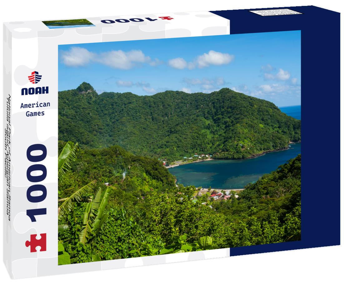 Noah Jigsaw Puzzle National Park of American Samoa, Tutuila island, American Samoa, South Pacific 1000 Pieces