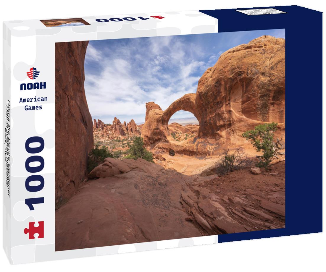 Noah Jigsaw Puzzle Hiking the Devil's Gardener Trail in Arches National Park, usa 1000 Pieces