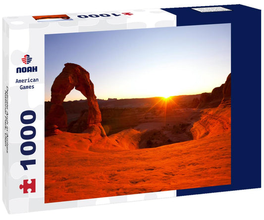Noah Jigsaw Puzzle Delicate Arch in Arches National Park, Utah 1000 Pieces