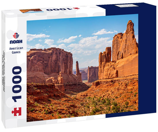 Noah Jigsaw Puzzle Park Avenue Trailhead view in Arches National Park, Moab, Utah 1000 Pieces