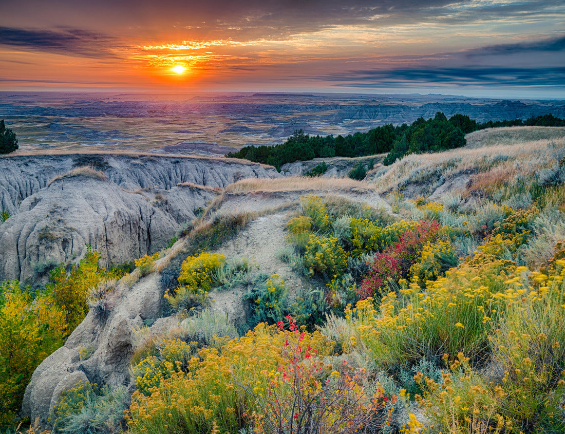 Noah Jigsaw Puzzle Sunrise over Badlands National Park, South Dakota 1000 Pieces