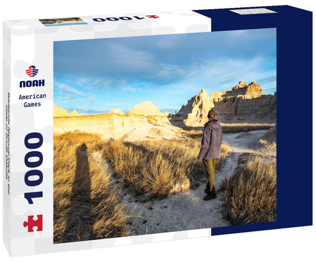 Noah Jigsaw Puzzle Badlands National Park in the state of South Dakota 1000 Pieces