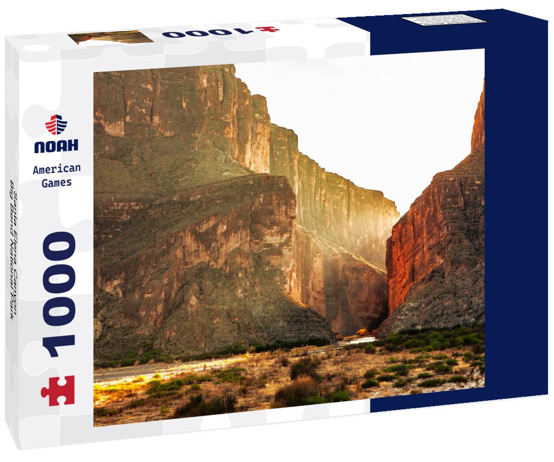 Noah Jigsaw Puzzle Santa Elena Canyon, Big Bend National Park 1000 Pieces