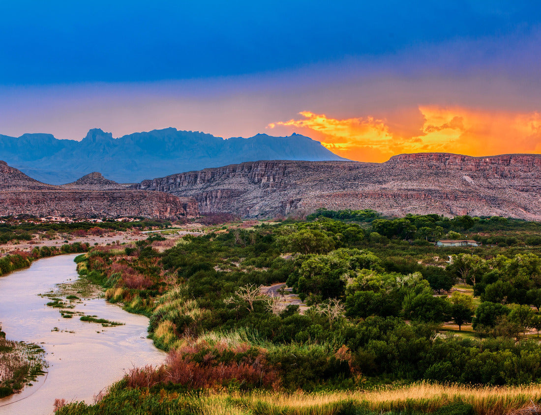 Noah Jigsaw Puzzle Big Bend National Park, near Mexican border, USA at sunset 1000 Pieces