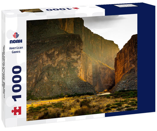 Noah Jigsaw Puzzle Santa Elena Canyon, Big Bend National Park, USA. Picture taken in the evening 1000 Pieces