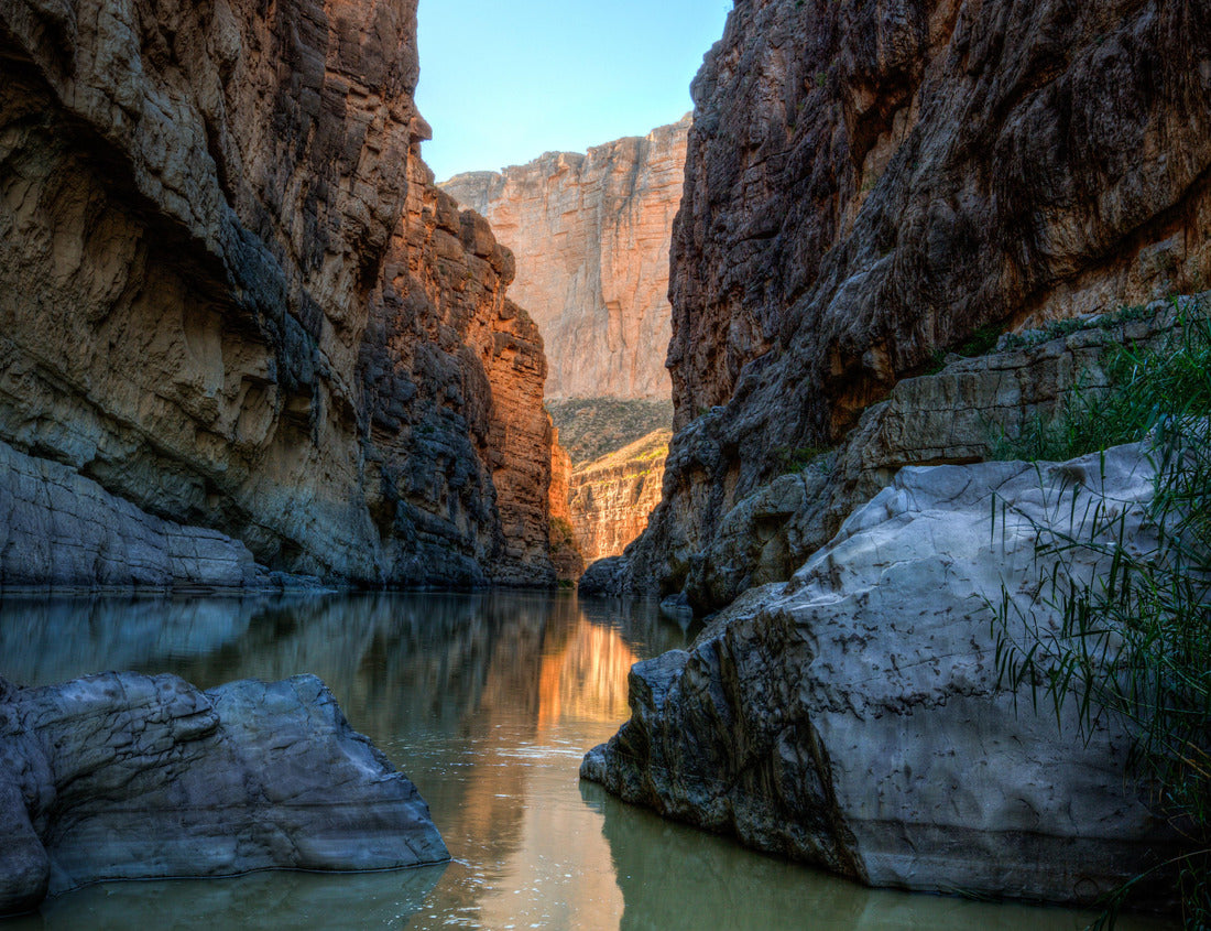 Noah Jigsaw Puzzle Afternoon light at the US/Mexican border, Santa Elena Canyon, Big Bend National Park 1000 Pieces