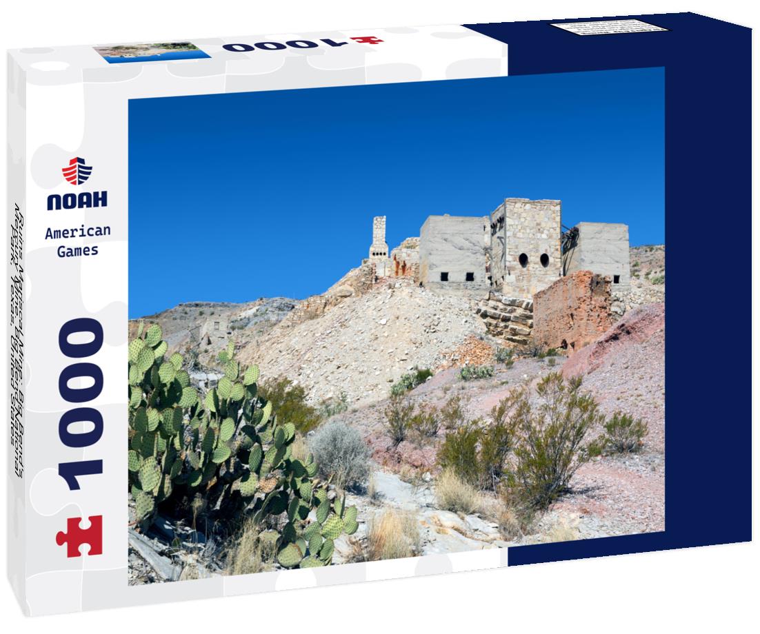 Noah Jigsaw Puzzle Ruins Mariscal Mine: Big Bend's Mercury Mine. Big Bend National Park, Texas, United States 1000 Pieces