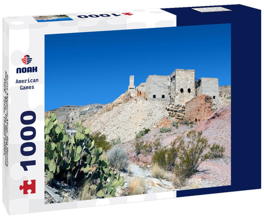 Noah Jigsaw Puzzle Ruins Mariscal Mine: Big Bend's Mercury Mine. Big Bend National Park, Texas, United States 1000 Pieces