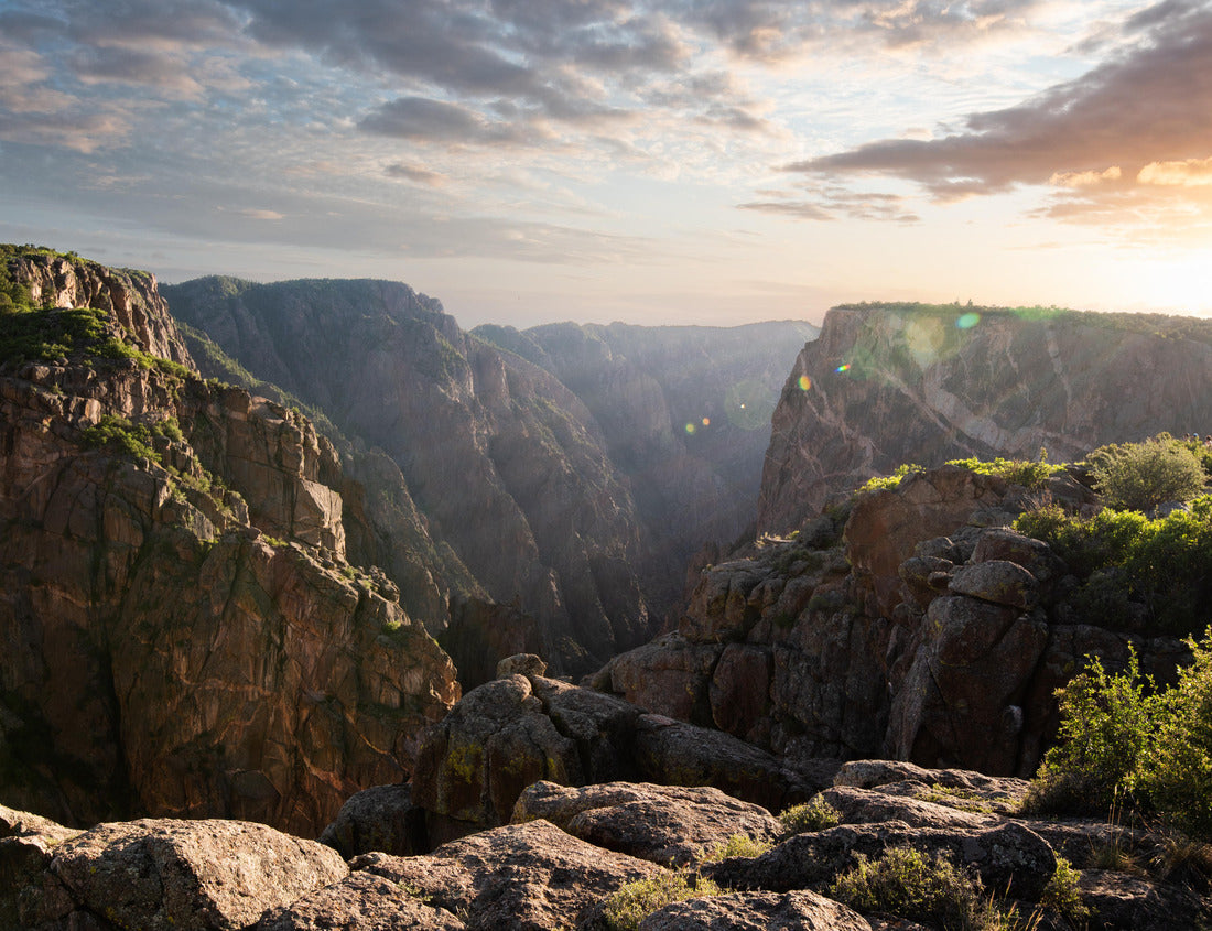 Noah Jigsaw Puzzle Sunset at the Black Canyon of the Gunnison National Park, Colorado 1000 Pieces