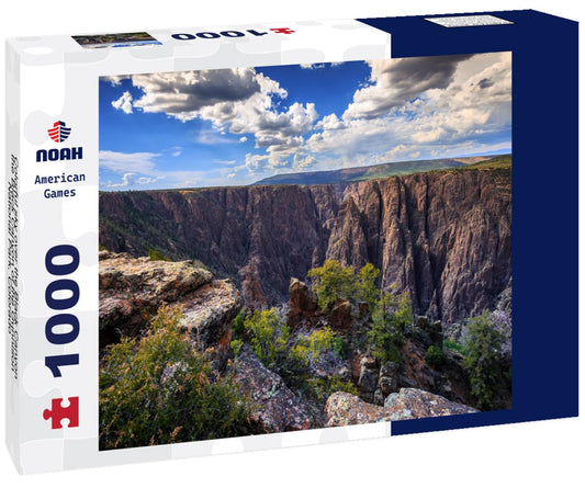 Noah Jigsaw Puzzle Colorful sky over the Black Canyon, the Black Canyon of the Gunnison National Park, Colorado 1000 Pieces