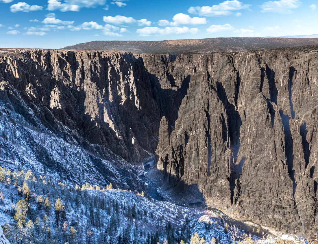 Noah Jigsaw Puzzle Black Canyon of the Gunnison National Park, South Rim in winter 1000 Pieces