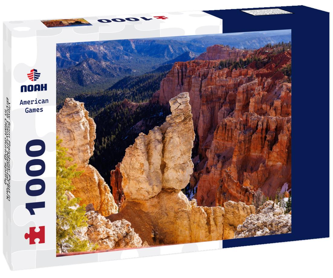 Noah Jigsaw Puzzle View from Rainbow Point in Bryce Canyon National Park in Utah during spring 1000 Pieces