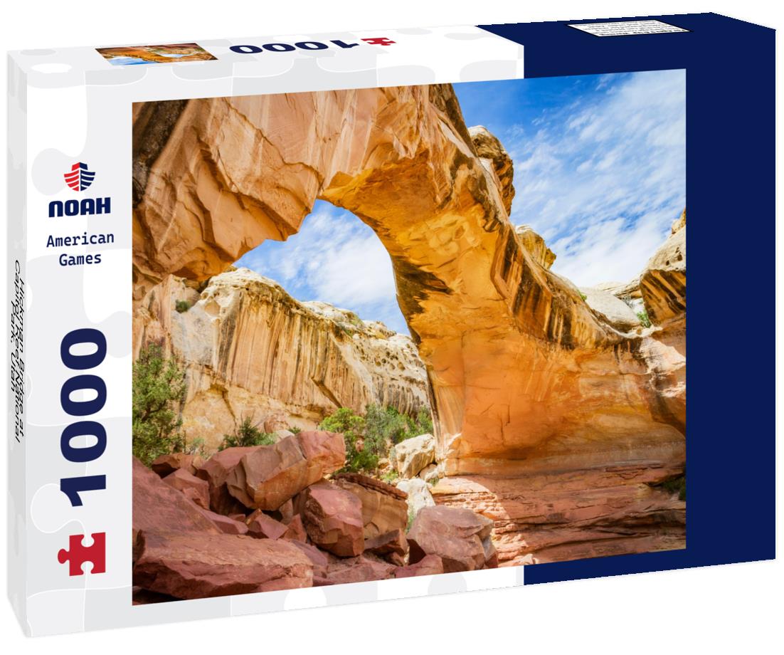Noah Jigsaw Puzzle Hickman Bridge at Capitol Reef National Park, Utah 1000 Pieces