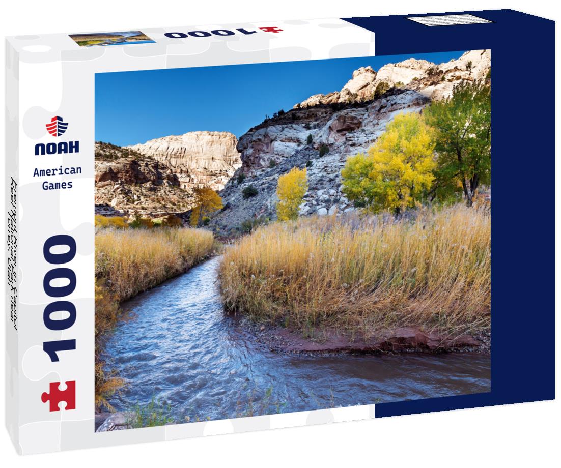 Noah Jigsaw Puzzle Fremont River in Capitol Reef National Park near Torrey, Utah 1000 Pieces