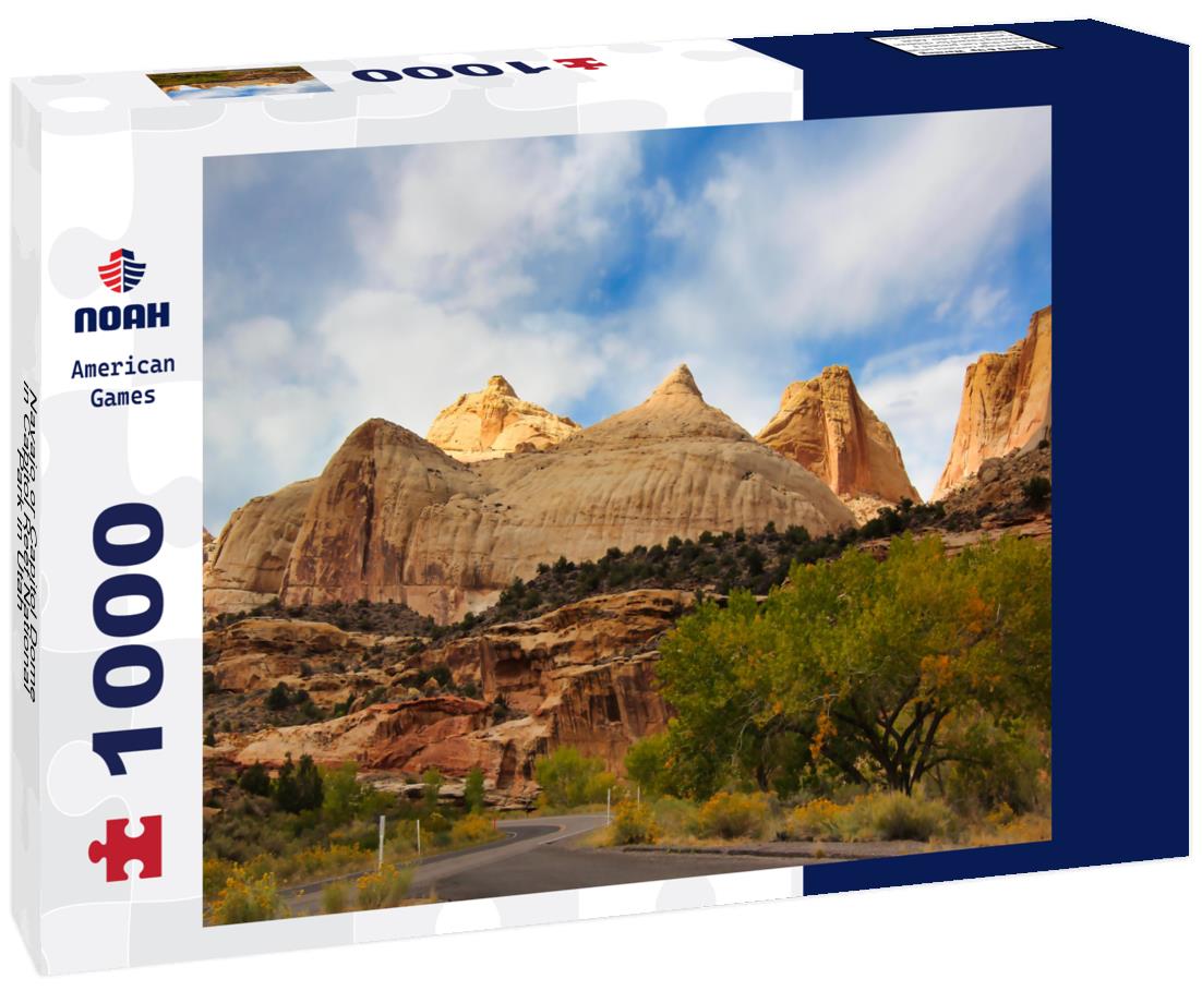 Noah Jigsaw Puzzle Navajo or Capitol Dome in Capitol Reef National Park in Utah 1000 Pieces