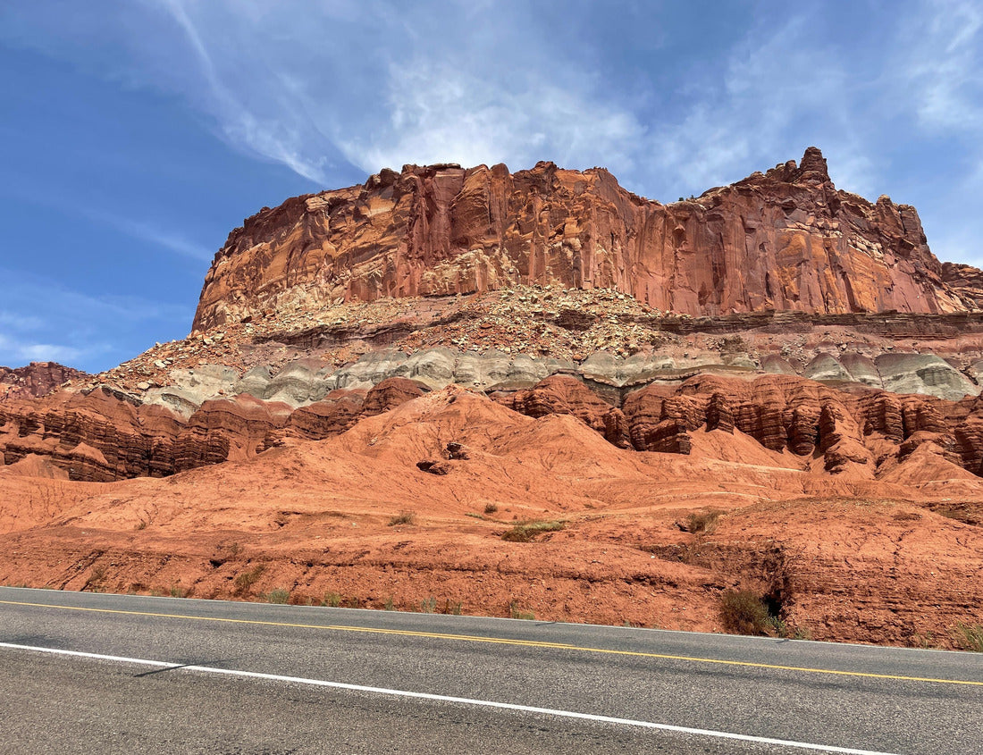Noah Jigsaw Puzzle The Fluted Wall at Capitol Reef National Park near Torrey Utah 1000 Pieces