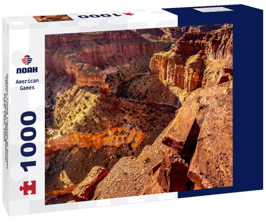 Noah Jigsaw Puzzle Sulphur Creek Canyon at Sunset Point in Capitol Reef National Park, Utah, USA 1000 Pieces