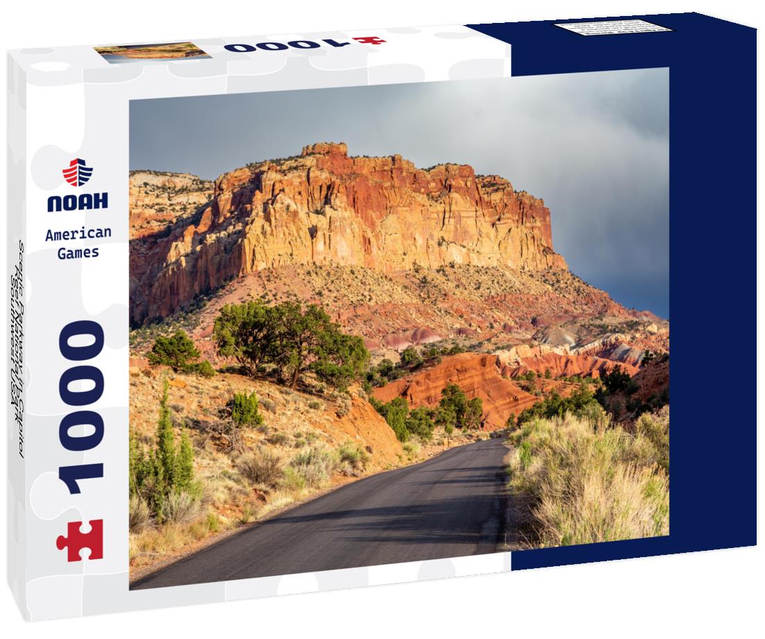 Noah Jigsaw Puzzle Scenic Parkway in Capitol Reef National Park, Southwest USA 1000 Pieces