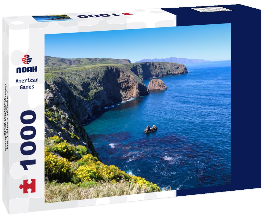 Noah Jigsaw Puzzle Coast of Santa Cruz Island, Channel Islands National Park 1000 Pieces