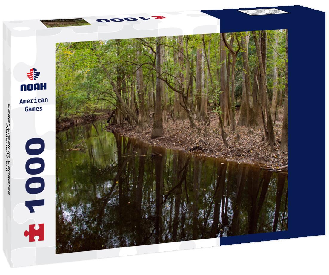 Noah Jigsaw Puzzle Cedar Creek in Congaree National Park 1000 Pieces