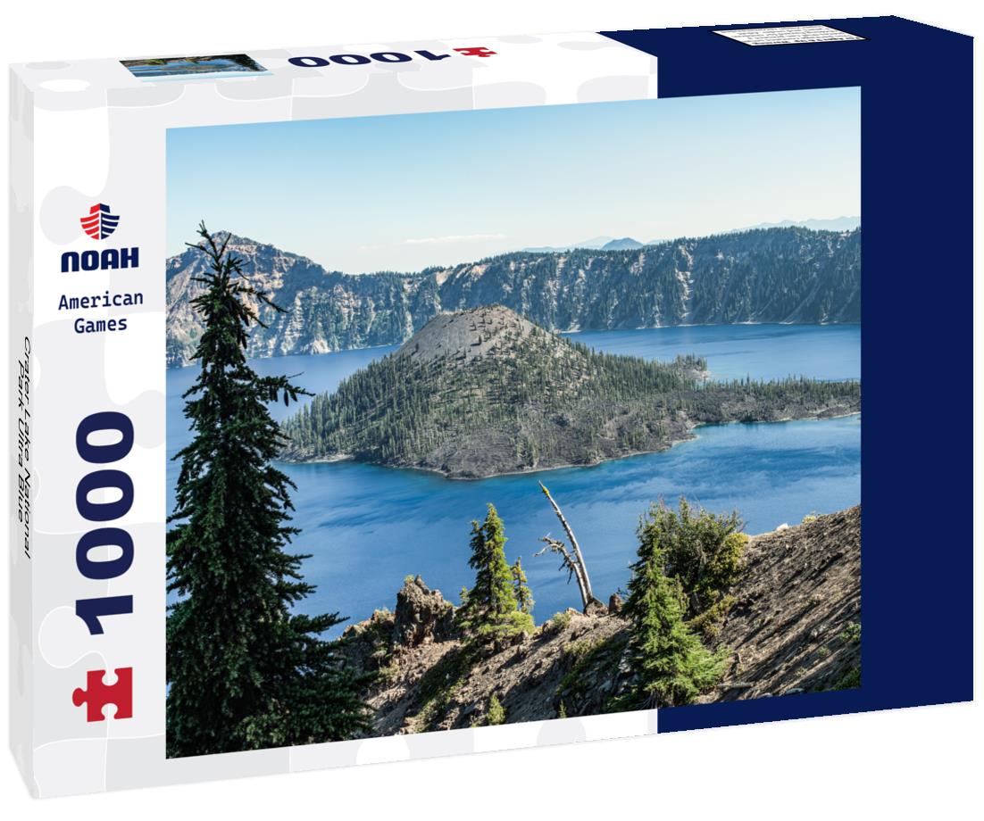 Noah Jigsaw Puzzle Crater Lake National Park Ultra Blue 1000 Pieces