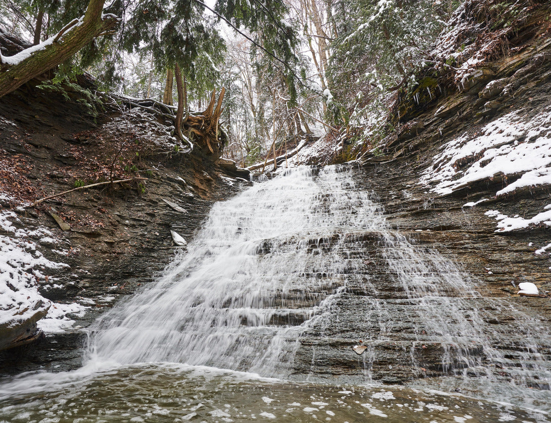Noah Jigsaw Puzzle Often called buttermilk falls, this waterfall is located in Cuyahoga Valley National park 1000 Pieces