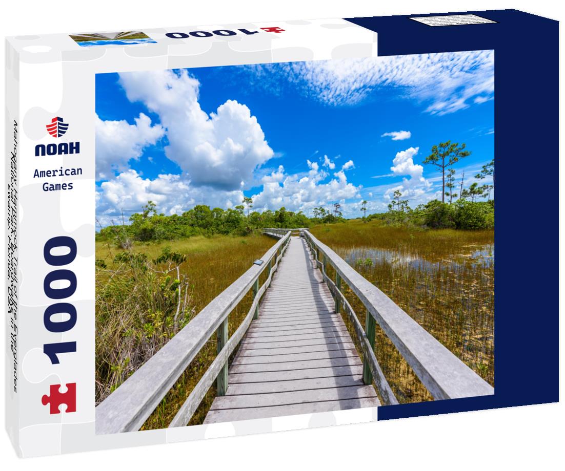 Noah Jigsaw Puzzle Mahogany Hammock Trail of the Everglades National Park. Boardwalks in the swamp. Florida, USA 1000 Pieces