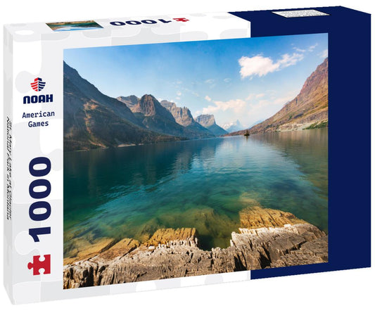 Noah Jigsaw Puzzle St. Mary Lake at Glacier National Park in Montana 1000 Pieces