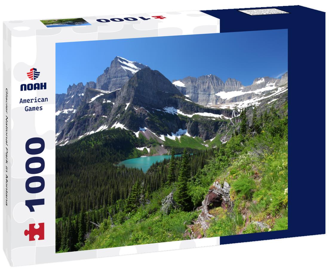 Noah Jigsaw Puzzle Glacier National Park in Montana 1000 Pieces