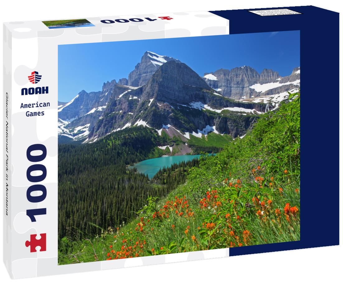Noah Jigsaw Puzzle Glacier National Park in Montana 1000 Pieces