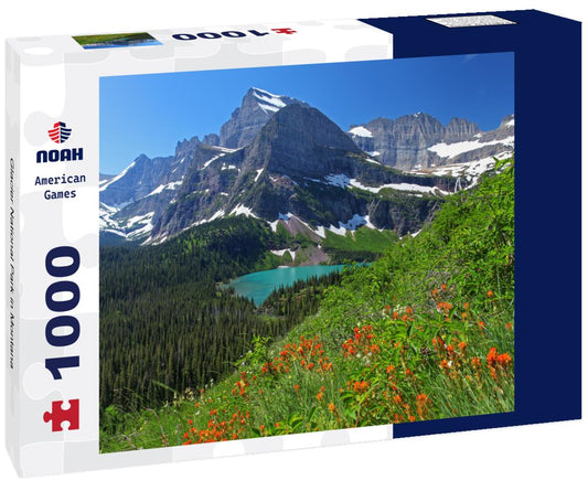 Noah Jigsaw Puzzle Glacier National Park in Montana 1000 Pieces
