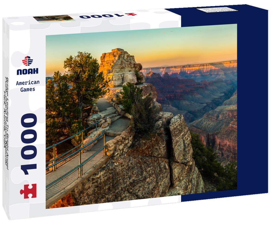Noah Jigsaw Puzzle Bridge Leading To Bright Angel Point, Grand Canyon National Park, Arizona, USA 1000 Pieces