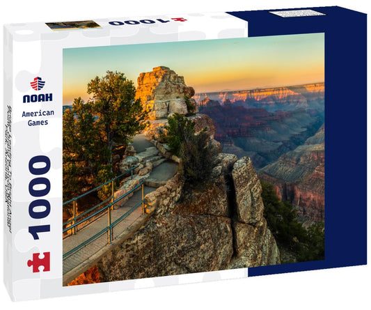 Noah Jigsaw Puzzle Bridge Leading To Bright Angel Point, Grand Canyon National Park, Arizona, USA 1000 Pieces