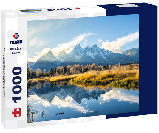 Noah Jigsaw Puzzle Schwabacher landing Grand Teton National Park 1000 Pieces